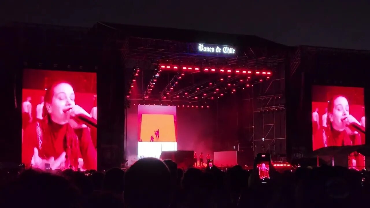Rosalia ◉ #Lollapalooza 2023 📅 18.03.2023 🎵 🎵 #lollacl #lollacl2023 #lollapaloozachile