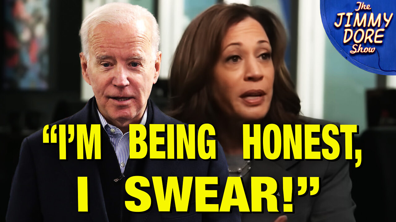 Kamala Spews COMPLETE BS About Reaction To Biden Dropping Out