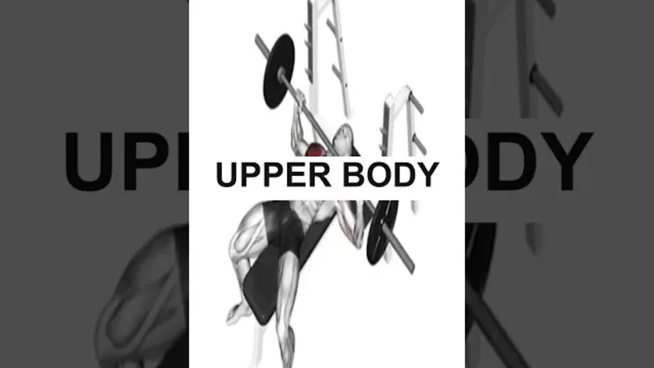 UPPER BODY - TREINO PRA QUEM NÃO TEM TEMPO #shorts