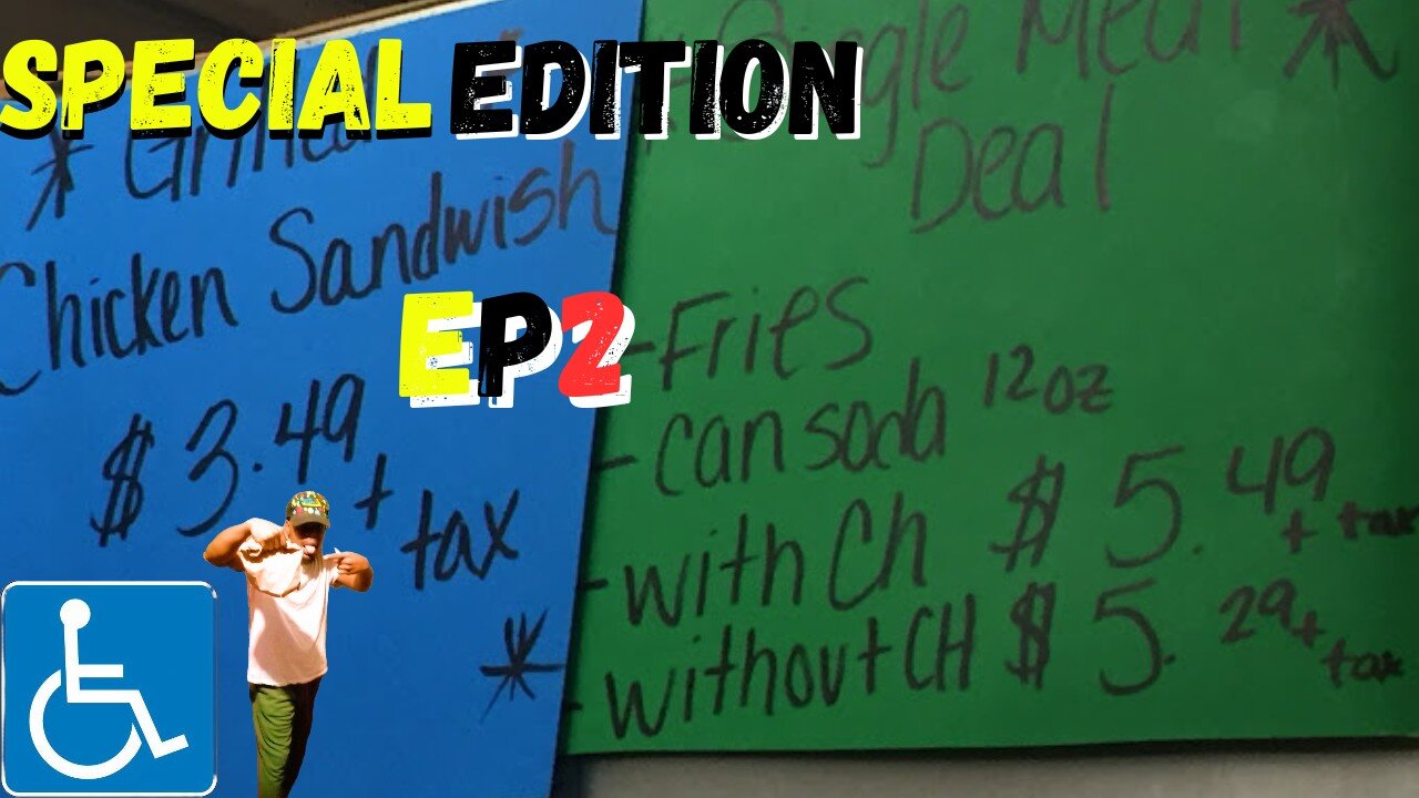 SPECIAL EDITION EPISODE 2|HOOD BURGER CHICKEN SANDMICCH