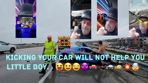 Jack Doherty Crashes His While Texting. 😛😀😂😈🚗🏎🚓🚕💥🤯