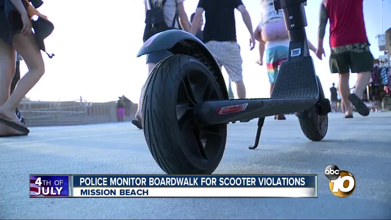 Scooter rules enforcement in full effect on July 4