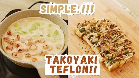 TAKOYAKI TEFLON SIMPLE ANTI FAIL