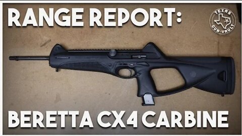 Range Report: Beretta CX4 Storm 9mm Carbine