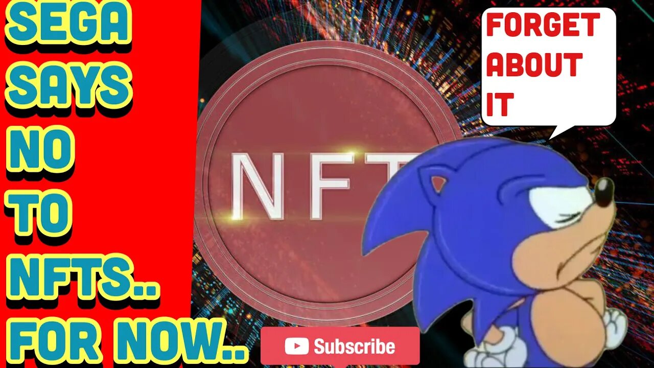 Sega CEO Says NO to NFTs due to Fan BACKLASH! #sega #nft #gaming