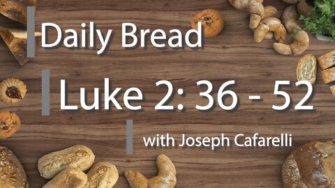 Daily Bread | Luke 2: 36 - 52