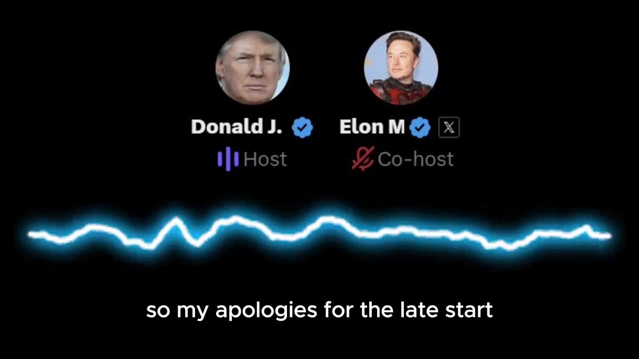 TRUMP ELON X SPACES - Full Conversation 👇 1,000,000,000 Views