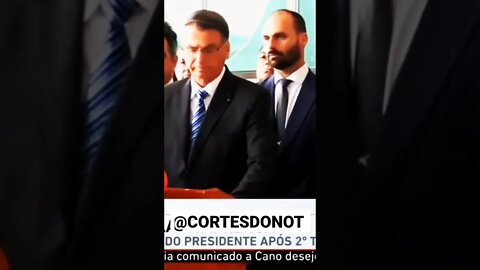 BOLSONARO FAZ PRONUNCIAMENTO