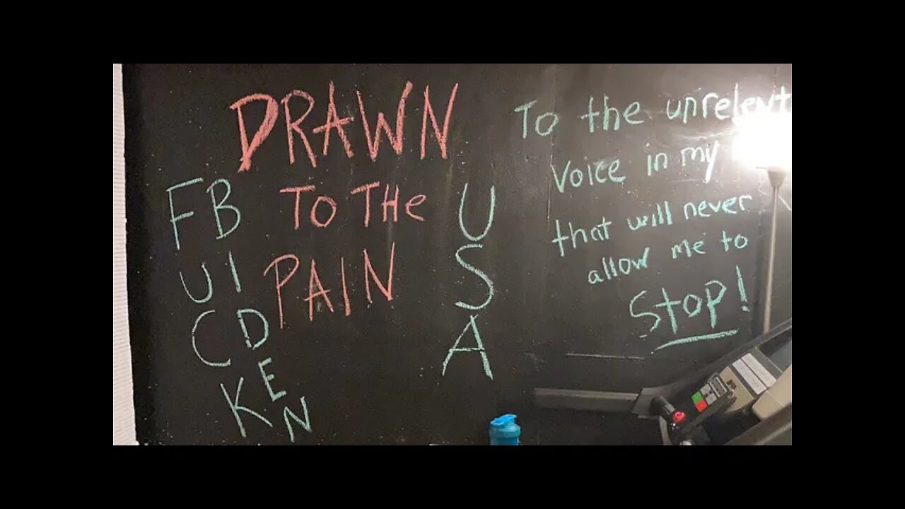 DRAWN TO THE PAIN
