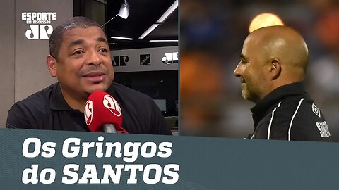 Vampeta destaca gringos do Santos