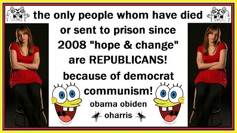 only REPUBLICANS have died or sent to prison since 2008
