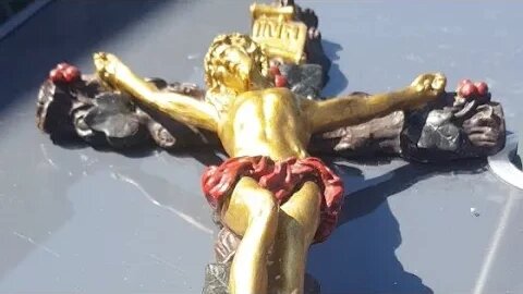 Restauration Croix CHRIST