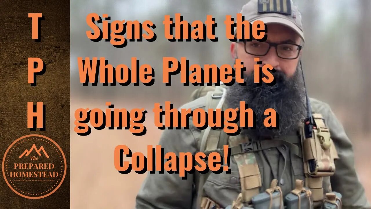 Signs the whole planet is going through a collapse!