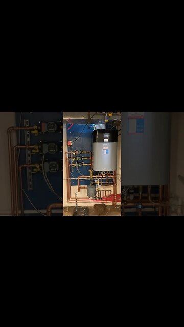 Another beautiful Weil McLain Eco-Tec 110 Series 2 combi ✅ #boiler #hvac #shorts