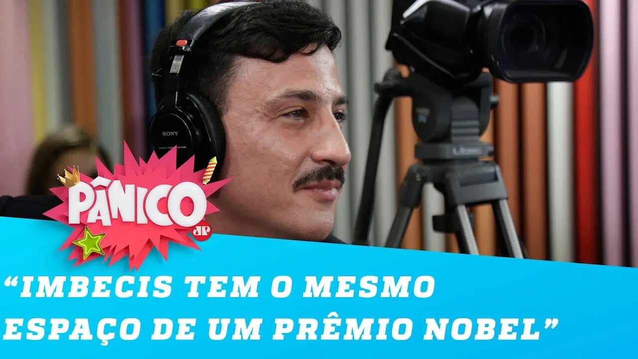 Tiago Pavinatto: 'A rede social é a plataforma dos imbecis'
