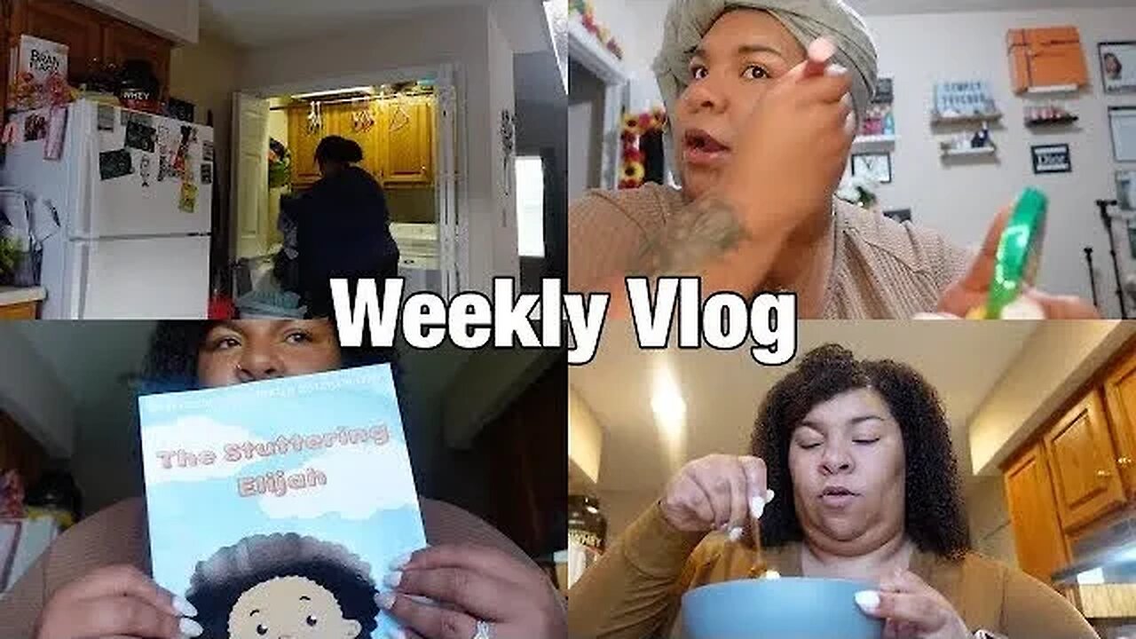 Week in my life Vlog:summer makeup tutorial,grocery shopping,new book comes,etc 📚☀️