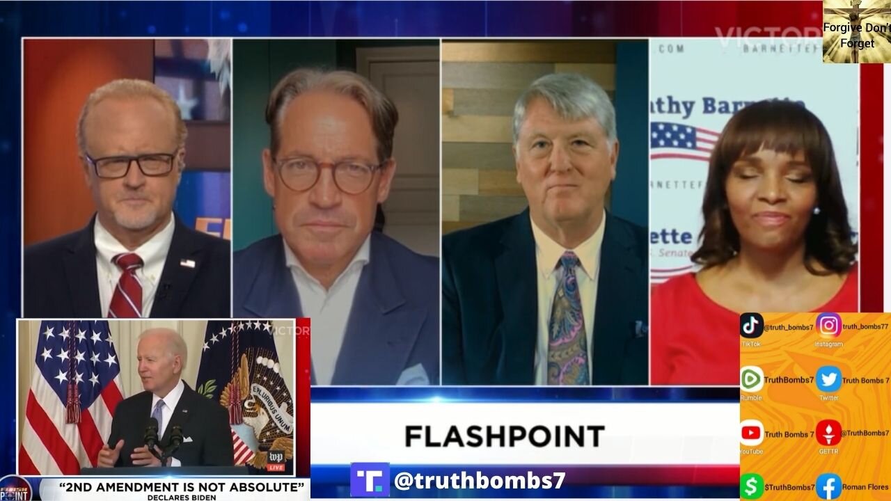 5/26/2022 Flashpoint Thursday Night Aired Early, Eric Metaxes, Kathy Barnette, Floyed Brown