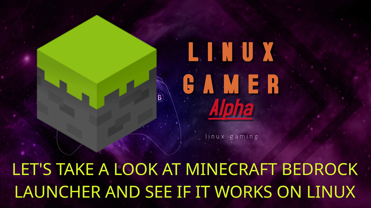 let's take a look at minecraft bedrock launcher and see if it works on linux