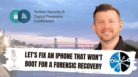 Let's fix an iPhone that won't boot for a forensic recovery