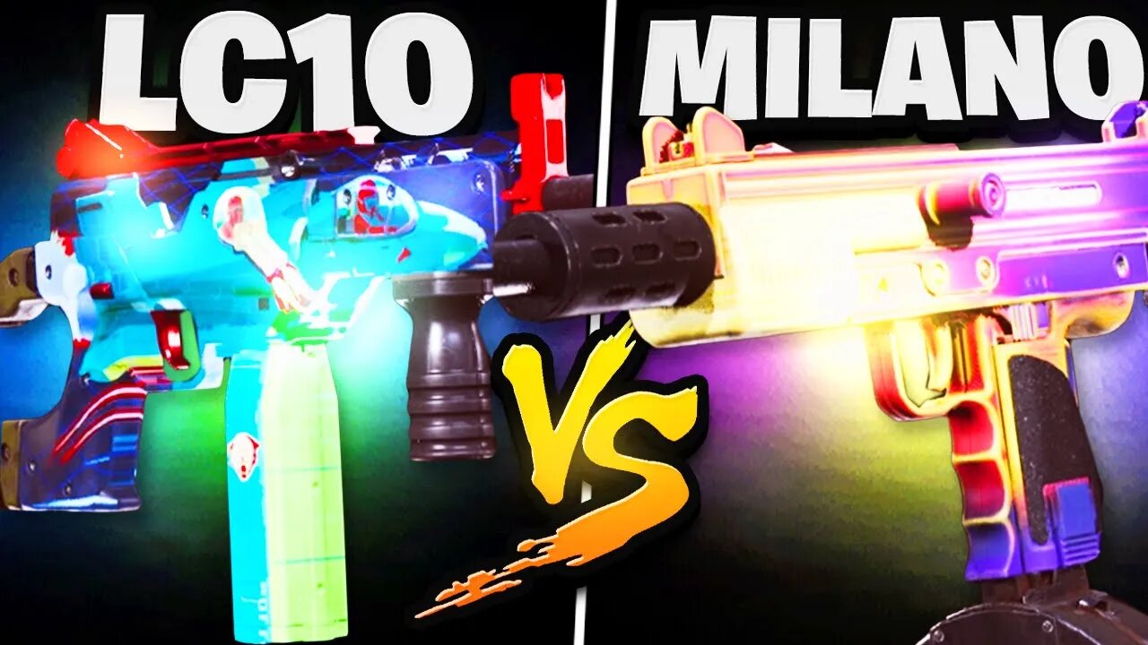 LC10 vs MILANO 821 (WARZONE WEAPON FACE OFF) Which is the BEST SMG!?