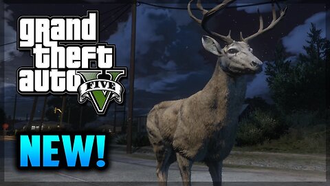 GTA 5 PS4 - Playing As Animals! Lions, Cats, & MORE! (GTA 5 Gameplay)