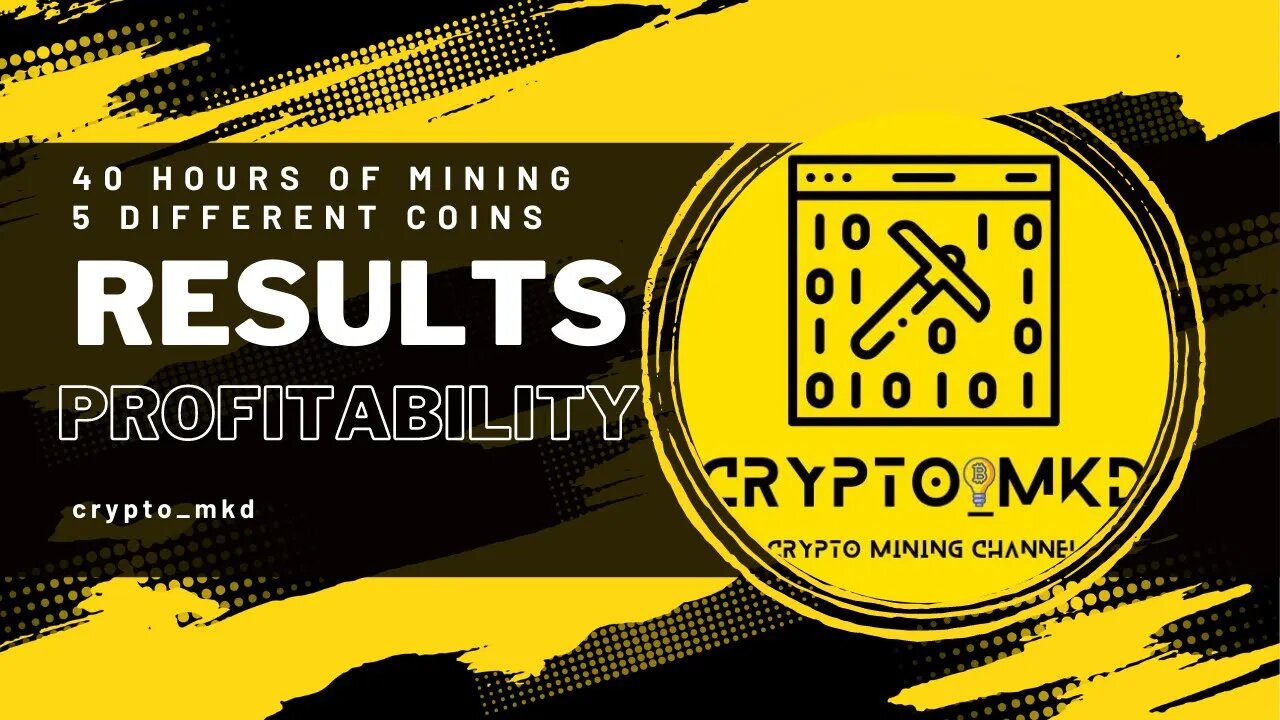 Crypto Mining Profitability for 40 hours (worst to best) ⛏😟😥 #crypto