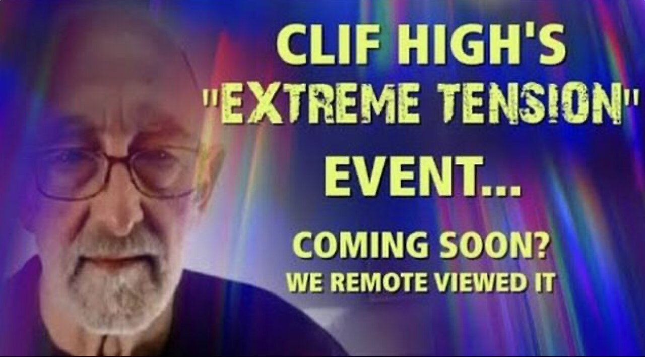 Cliff High's "EXTREME TENSION EVENT" ... Coming Soon (July 15th/16th)!