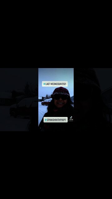 #lastWednesday2021 #december2021#spanish #snow