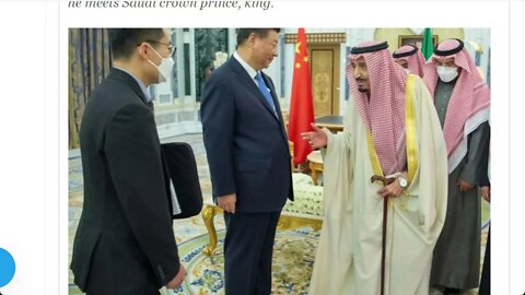 有關習近平訪問沙特阿拉伯的四個推特