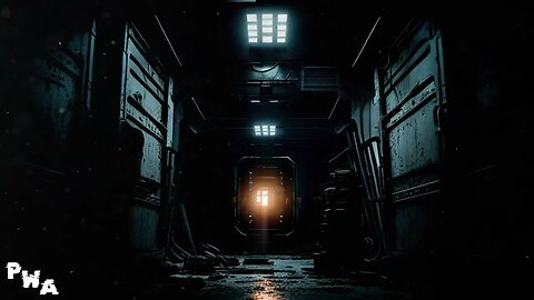 Abandoned Cargo Hold: An Ambient Journey Through the Remnants of a Derelict Spaceship