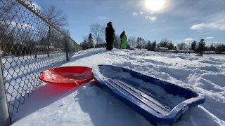 After massive snowstorm, the Lansing area shovels and plows its way out (and sleds a little, too)