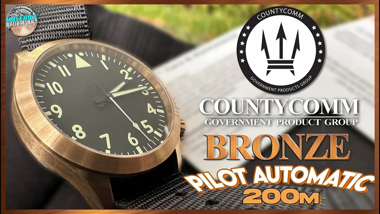 Fantastic Flieger From CountyComm! | Maratac® Bronze Pilot 200m Automatic Unbox & Review