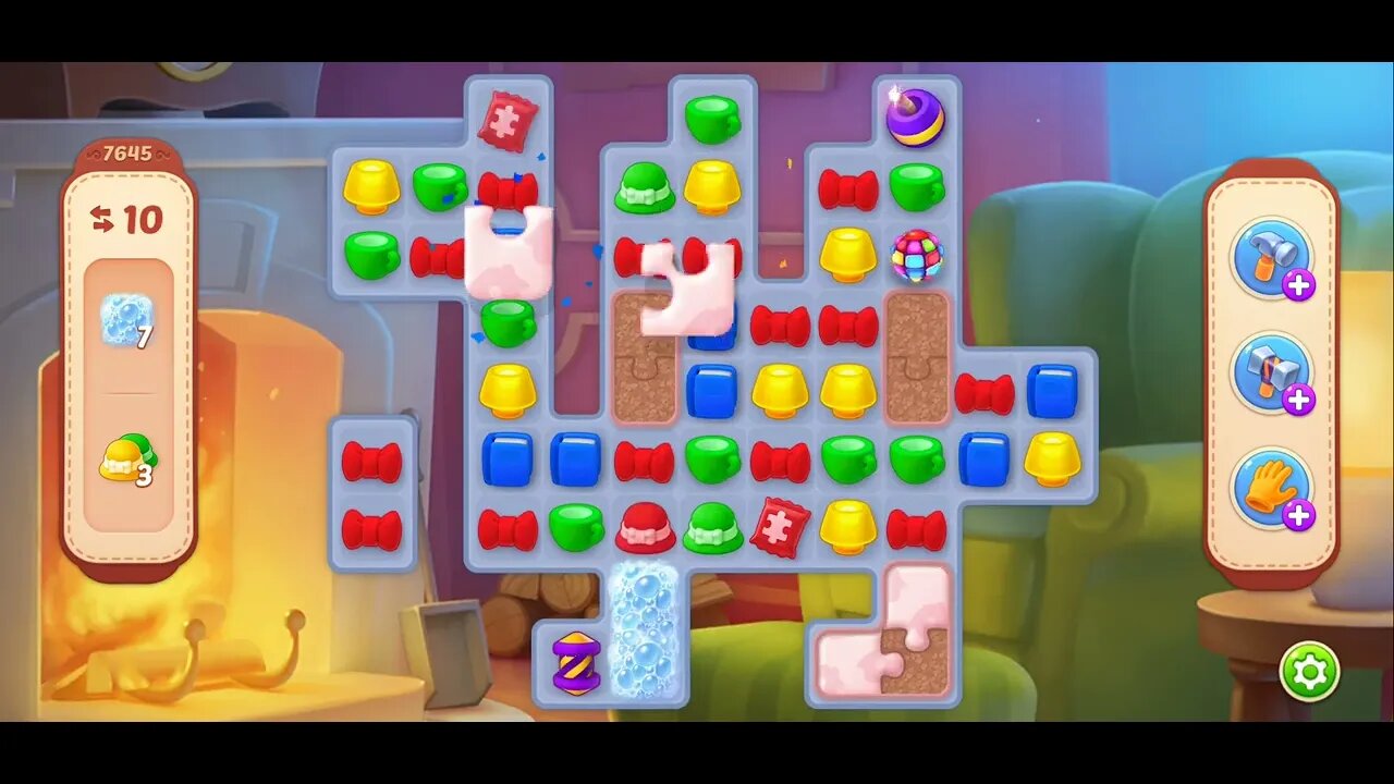 Playrix Homescapes Gameplay Walkthrough Level 7645