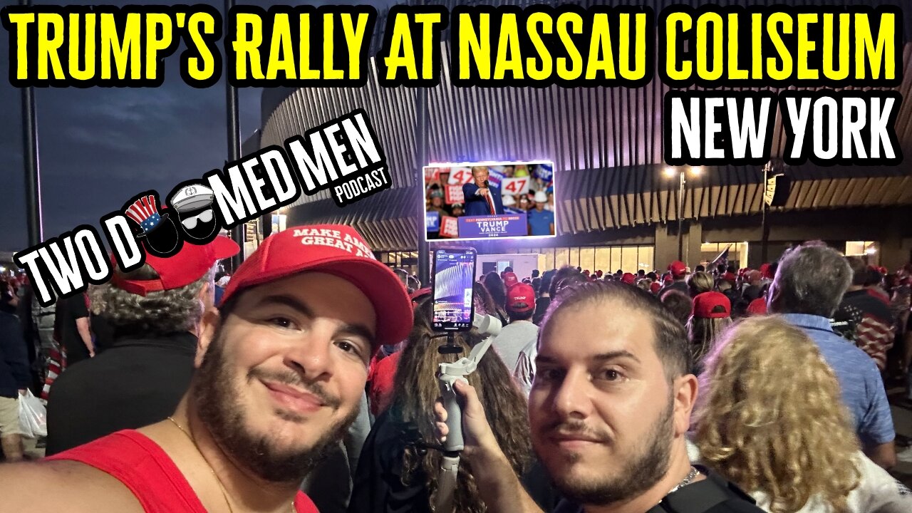 Trump's Rally At Nassau Coliseum In Long Island, NY