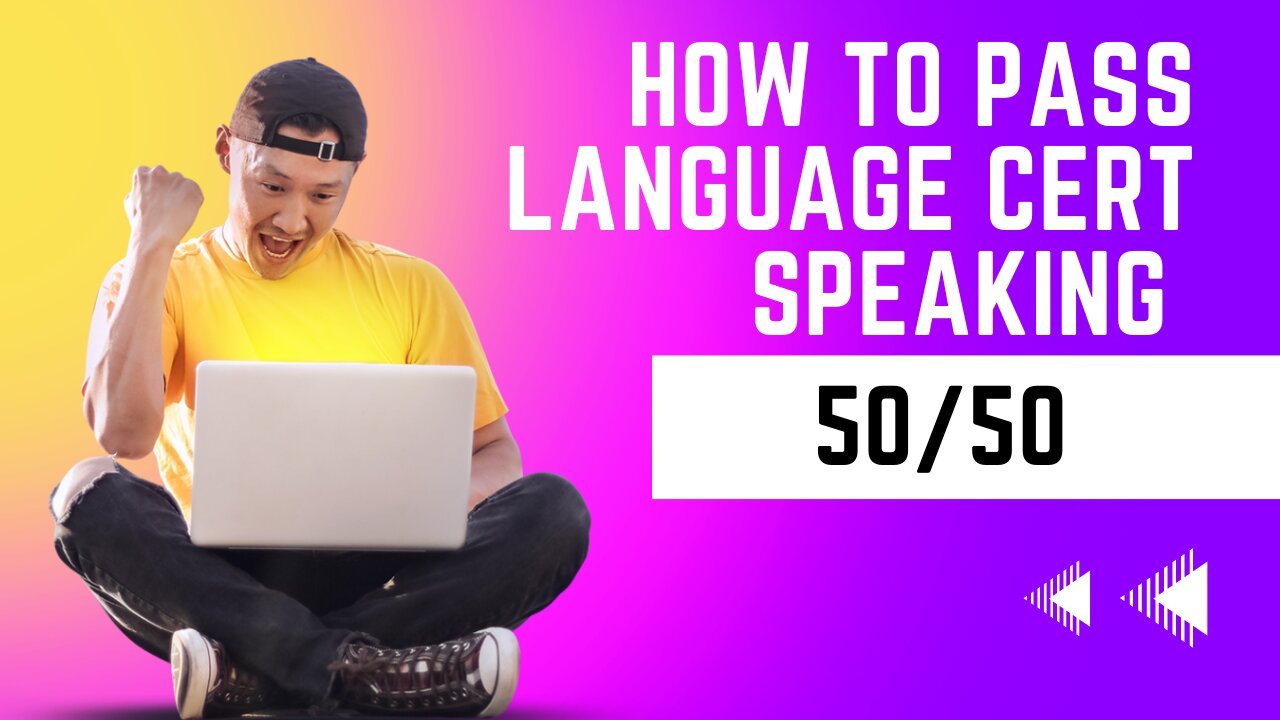 How I scored Full marks (50/50) in language Cert speaking | Language Cert Speaking | B2 | Urdu/Hindi