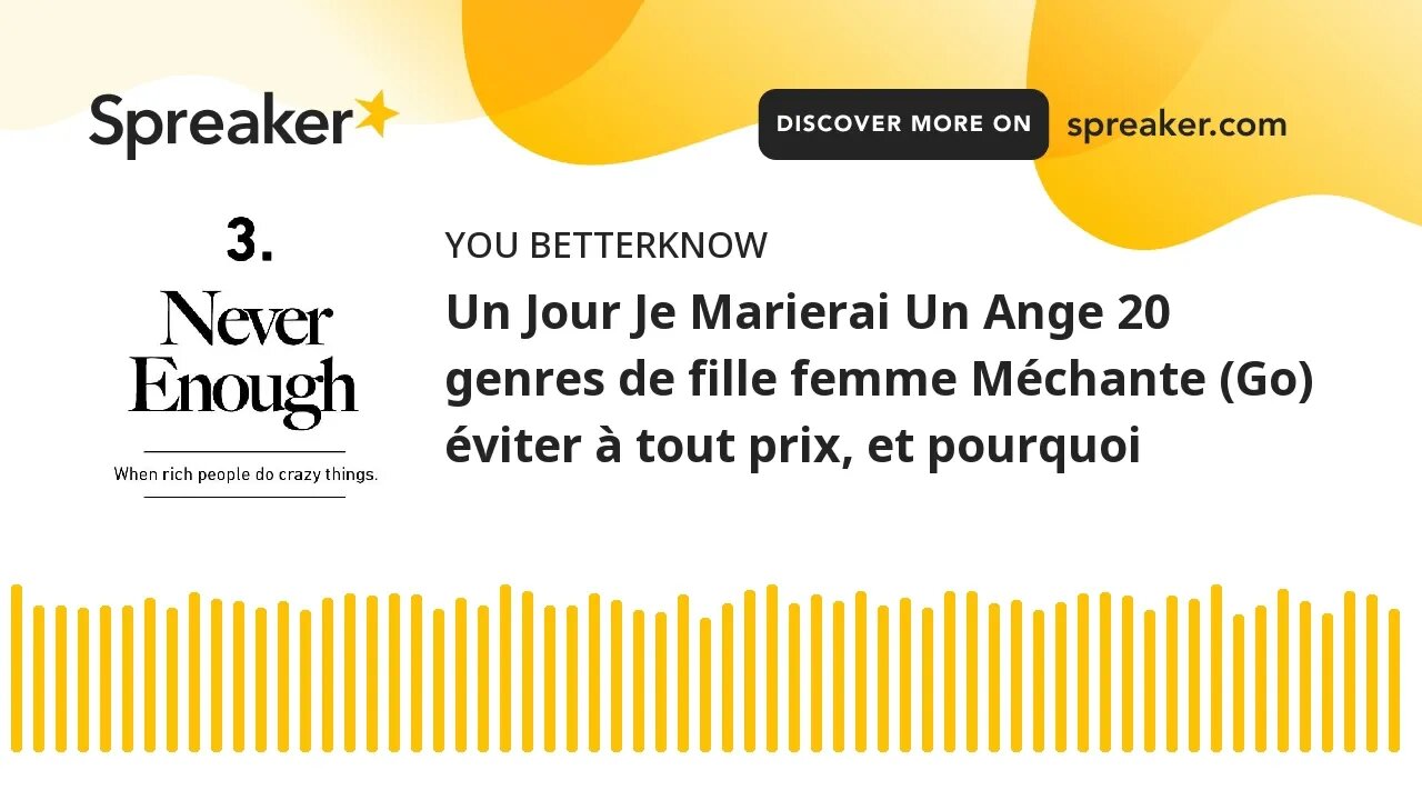 Un Jour Je Marierai Un Ange 20 genres de fille femme Méchante (Go) éviter à tout prix, et pourquoi