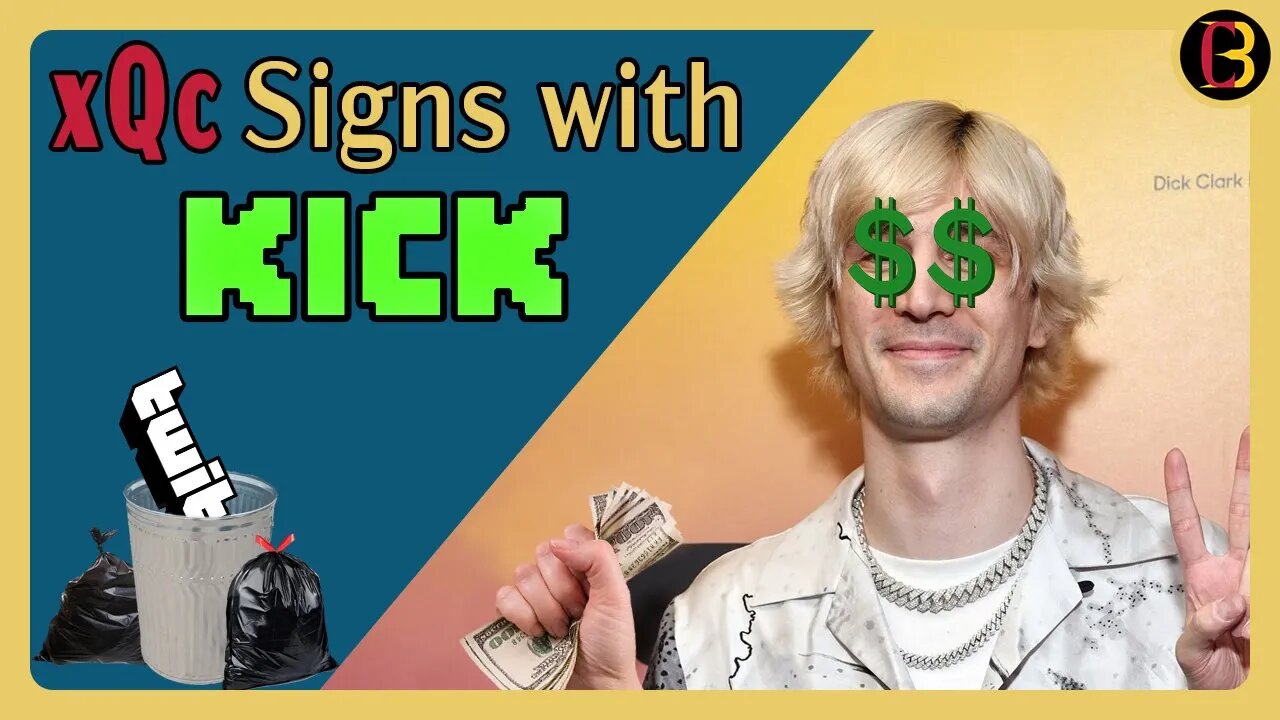 xQc Signs INSANE Contract with Streaming Platform Kick Amongst Twitch Exodus