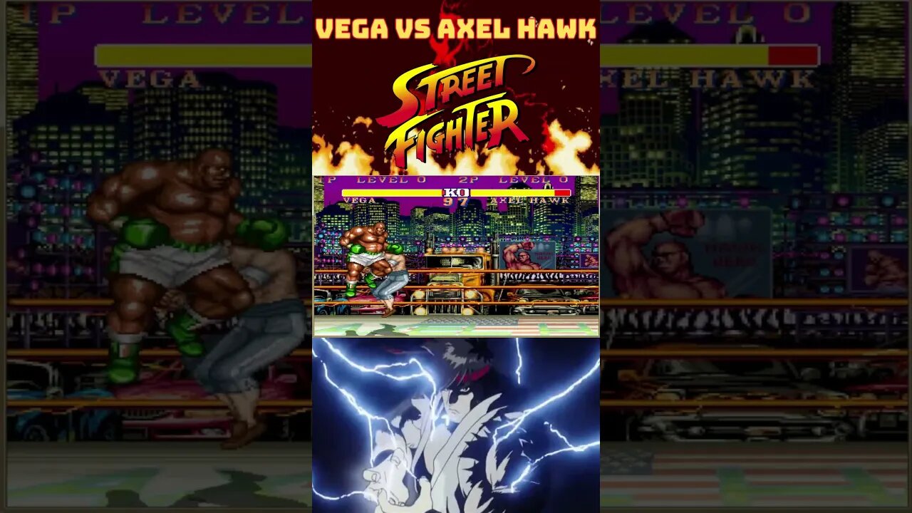 VEGA VS AXEL HAWK#shorts