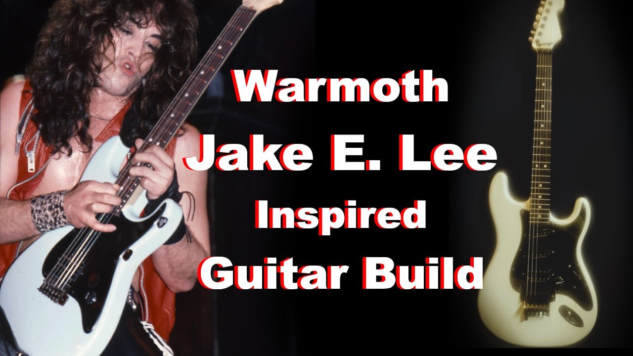 Warmoth Jake E Lee Inspired Guitar Build