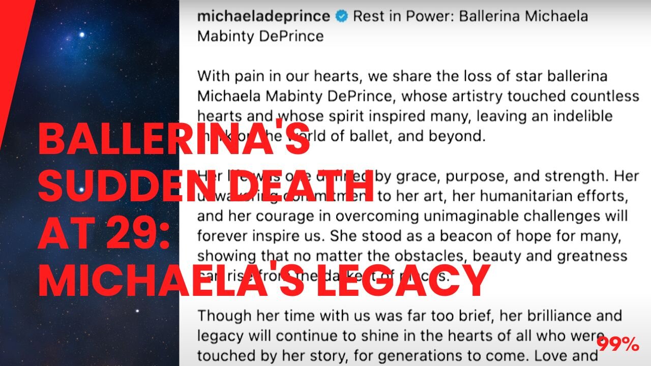 Tragic Loss: Ballerina Michaela DePrince Passes at 29