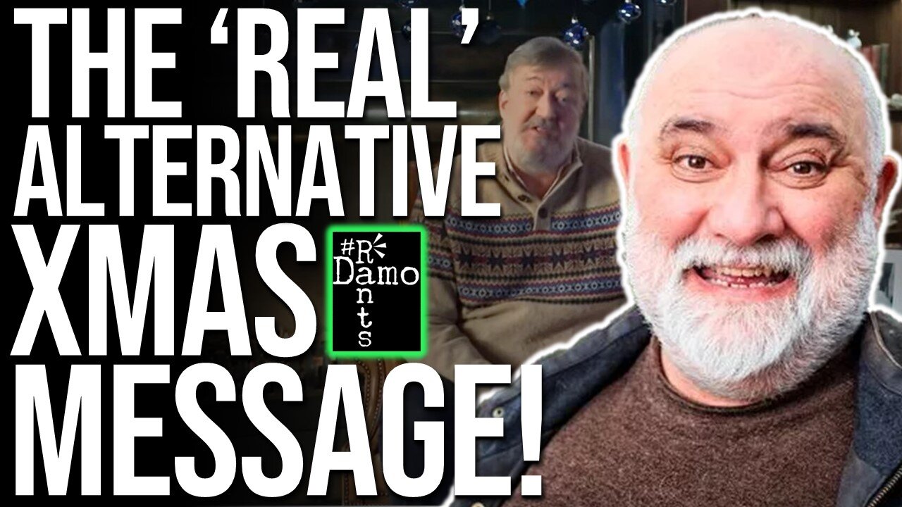 Israel’s Xmas Message from Stephen Fry vs Alexei Sayle’s alternative!