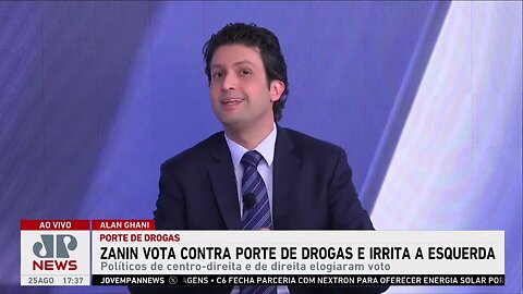 Ghani analisa justificativa de Zanin sobre porte de drogas: “Votou de acordo com pauta conservadora”