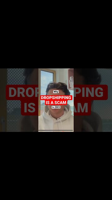My OPINION on DROPSHIPPING in 2023 - check out the full video on my channel - BTM AGENCY