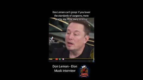 Don Lemon - Elon Musk interview clip
