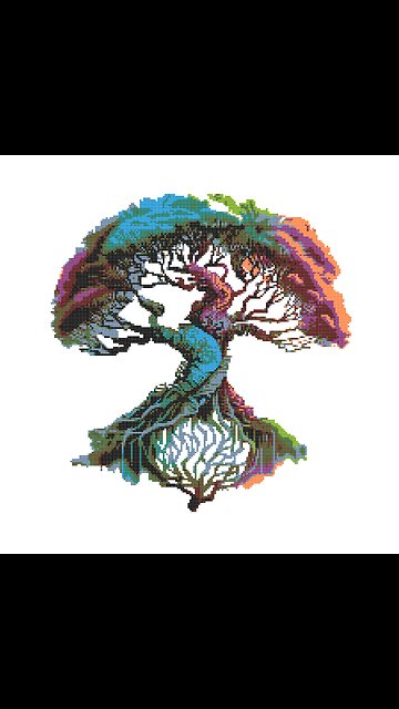 TREE OF LIFE Cross Stitch Pattern by Welovit Cross Stitch | welovit.net | #welovit #crossstitch