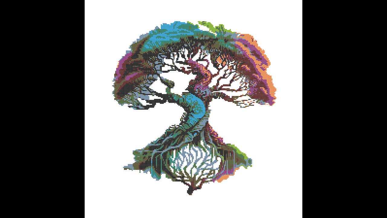 TREE OF LIFE Cross Stitch Pattern by Welovit Cross Stitch | welovit.net | #welovit #crossstitch