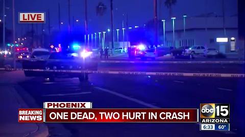 Person killed, two men hurt in crash at 45th Avenue and Camelback