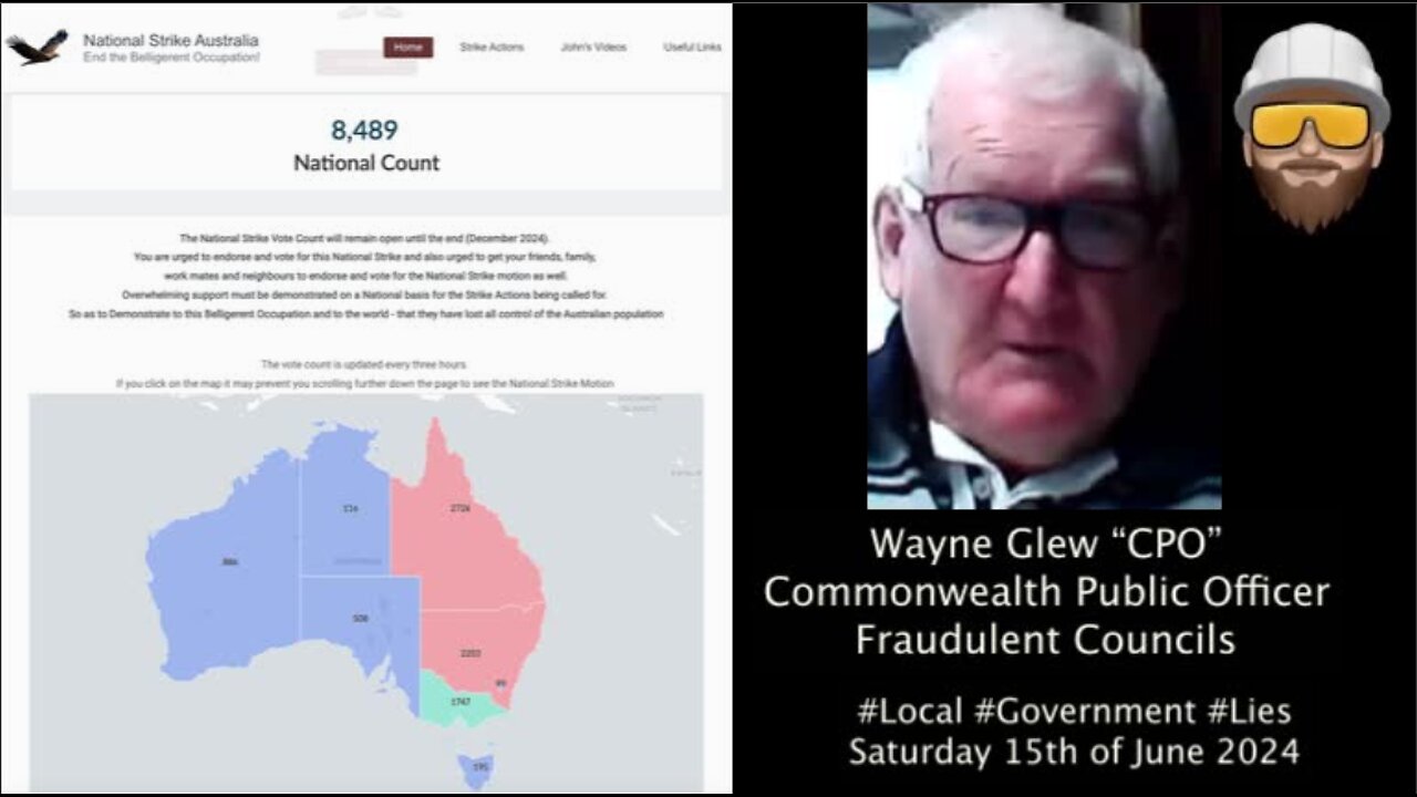 Wayne Glew “CPO” Commonwealth Public Officer Fraudulent Councils