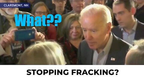 Joe Biden Says Ban Fracking