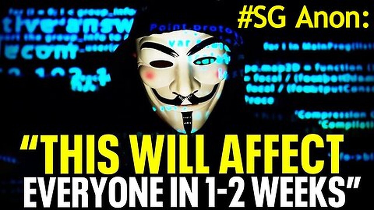 SG Anon- The Battle Will Soon Begin! Armor Up! White Hats Unite!